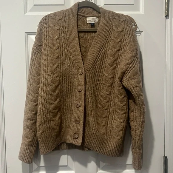 Oversized camel sweater - Picture 1 of 3